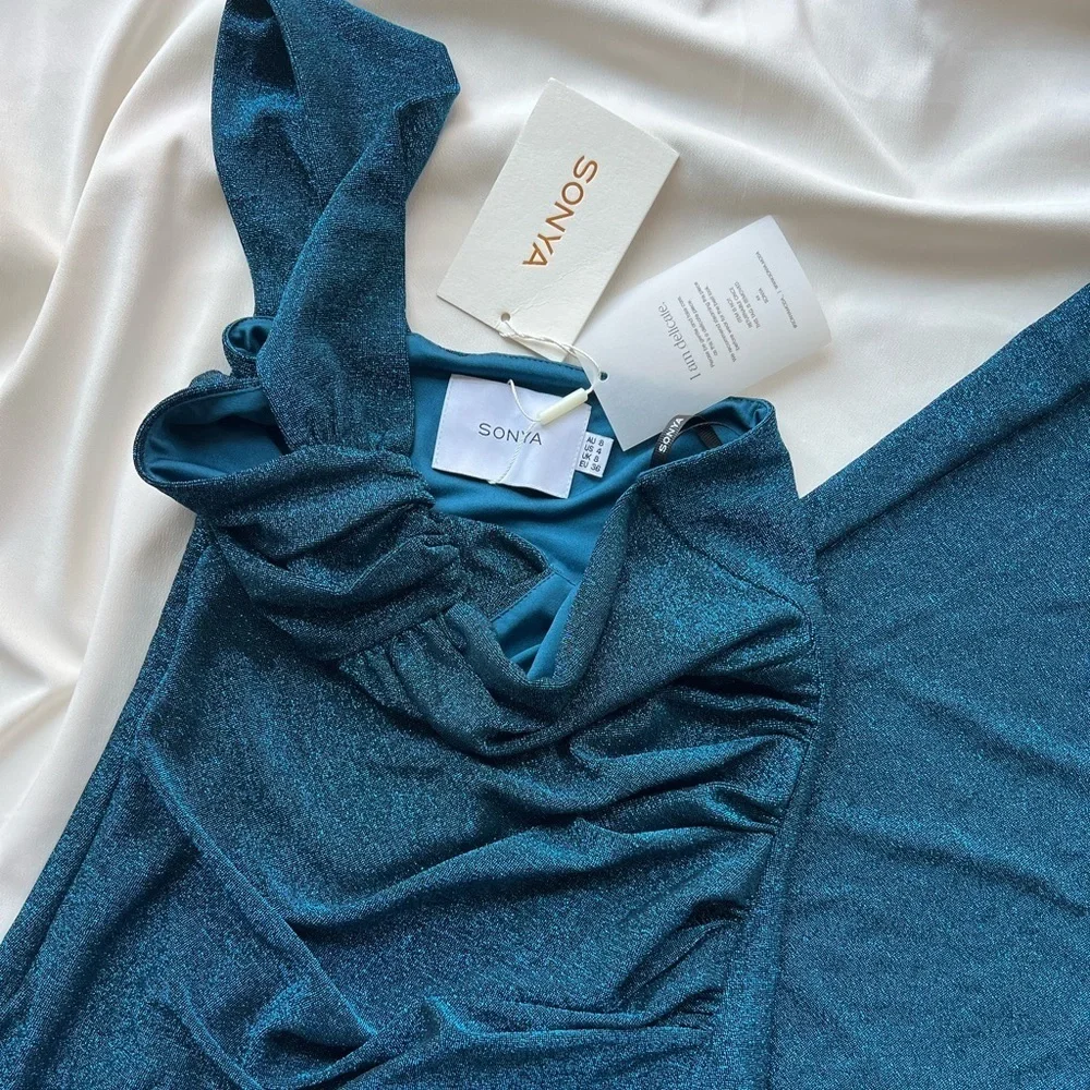 NWT Sonya Moda ACQUAVENA DRESS ✨🐚 - Picture 4 of 9